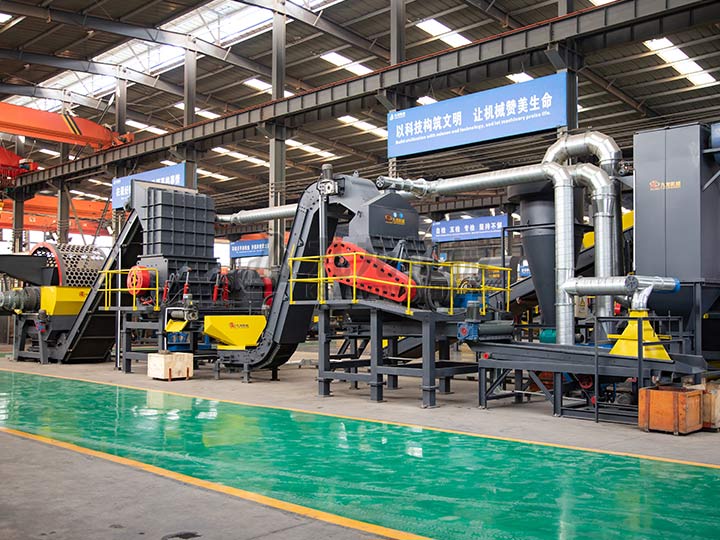 廢棄輪胎回收生產(chǎn)線(xiàn)