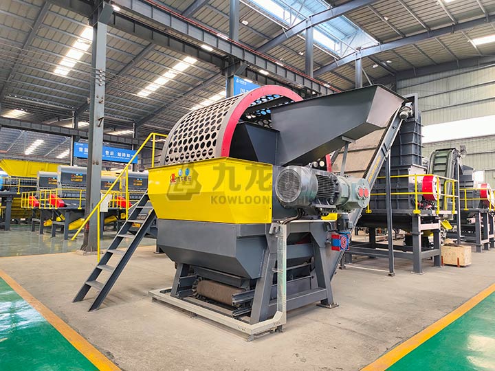 廢棄輪胎回收生產(chǎn)線(xiàn)