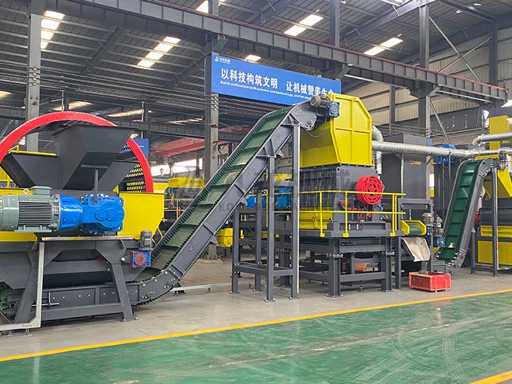 廢棄輪胎回收生產(chǎn)線(xiàn)